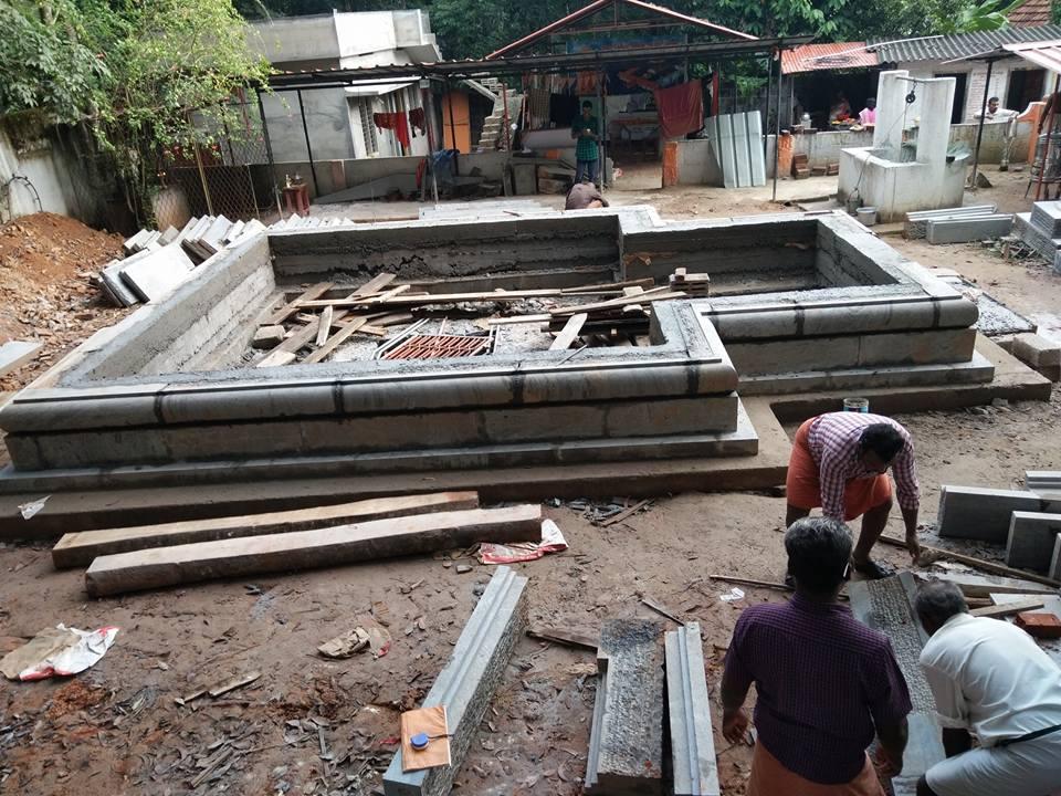 ക്ഷേത്ര നിർമാണ പ്രവർത്തനം